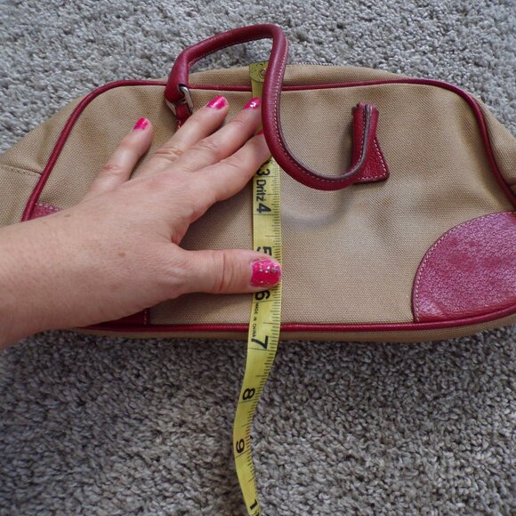 Prada Vintage Y2k mini canvas bag - Picture 7 of 10